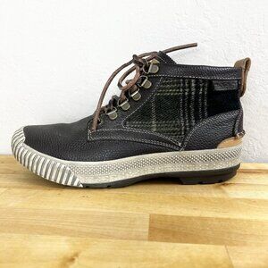 Timberland Smartwool 74197 Anti-Fatigue Boots‎ Sneaker Brown Leather Mens SZ 7.5